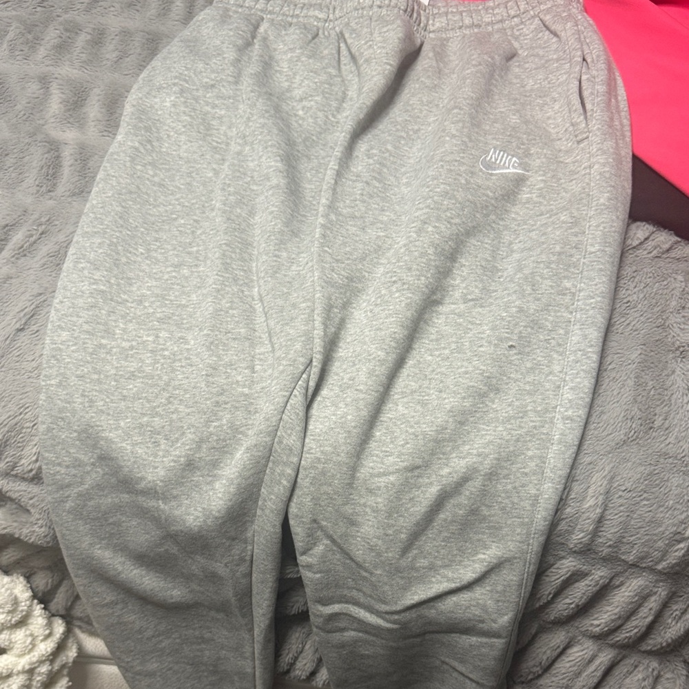 Nike Kids Light Gray Joggers